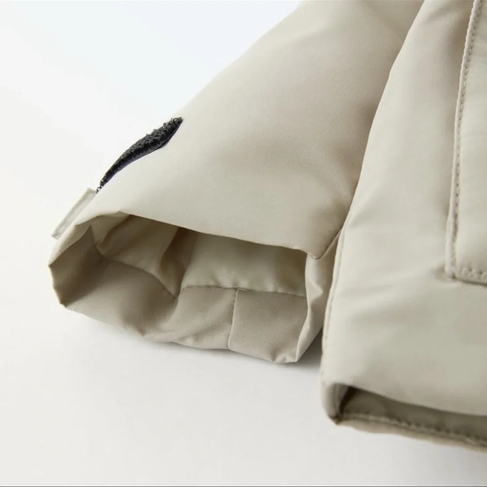 Zara Kids Lightweight Water Repellent Quilted Parka 5-6y NWT - Picture 4 of 6
